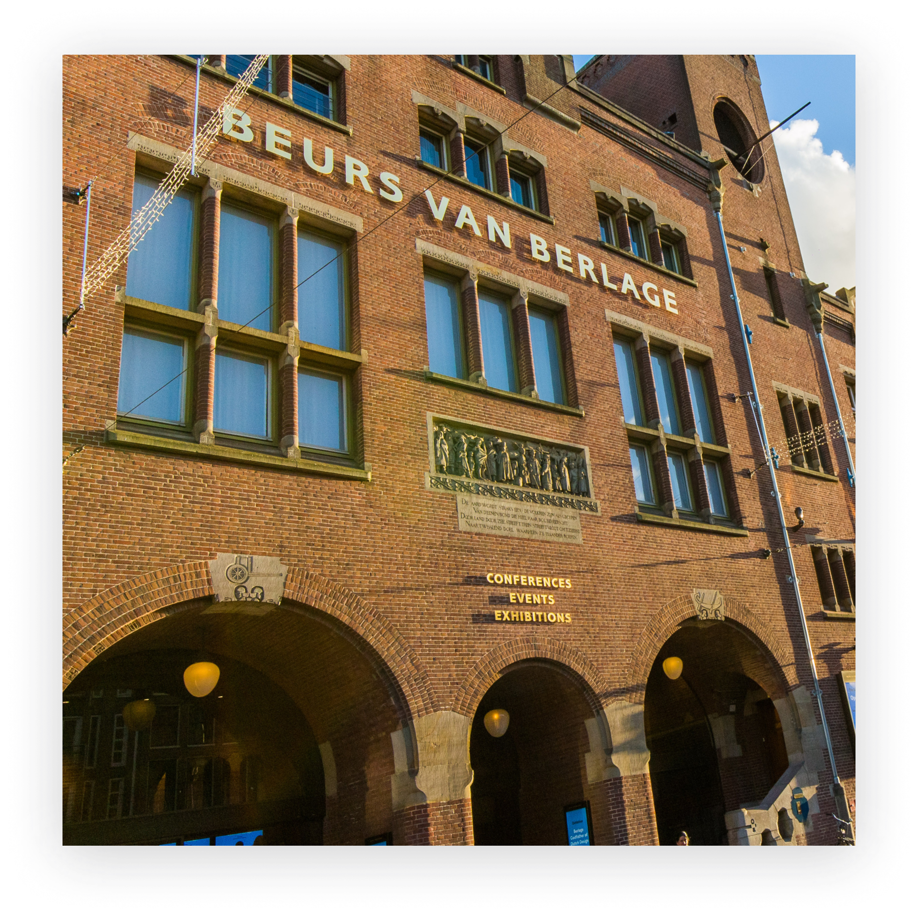 Landingspage text with image